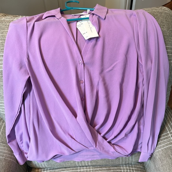 All in Favor brand lavender top NWT from Nordstrom. - Picture 2 of 3